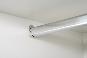 Wardrobe Rail Packed Set for Single or Double Wardrobes Wall thickness 0.7 mm For double wardrobe