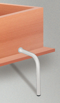 Folding Feet Foldaway Bed Fittings Steel Anthracite RAL 9011 finish - view 2
