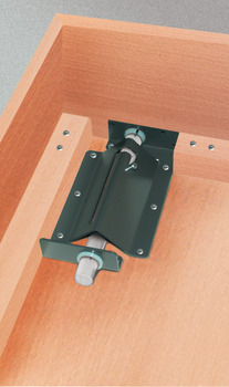 Folding Feet Foldaway Bed Fittings Steel Anthracite RAL 9011 finish - view 3