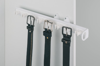 WithRobe PO Belt Rack 500mm 8 Belts Black - view 2