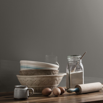 Splashback Aluminium Dual Finish Metallic Alusplash Elegance Metallic latte / Blueberry - 900 x 800 x 4 mm - view 3