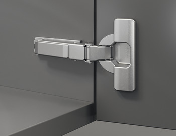 Concealed Cup Hinge 110° Full Overlay Mounting With automatic closing spring Drilling pattern 48/6 mm screw fixing - view 2