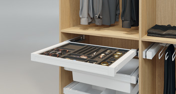 Jewellery Insert for Pull Out Frame Häfele Dresscode For cabinet width 600 mm width 405 mm - view 2