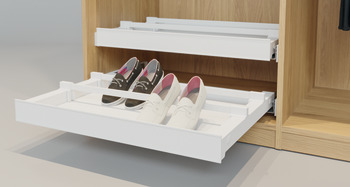 Dresscode Shoe Rack 1000mm Grey - view 2