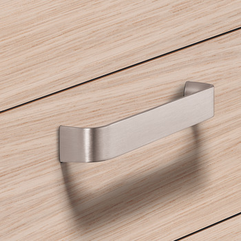 Pembridge D Pull Handle Aluminium BN 192mm Fixing Centres - view 3