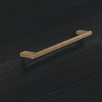 Bar Handle Aluminium Fixing Centres 160-1178 mm Graf 2 Black length 278 mm hole centres 256 mm - view 2