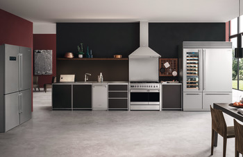 Smeg Opr KD120HXE Chm.Hood Stainless Steel - view 2