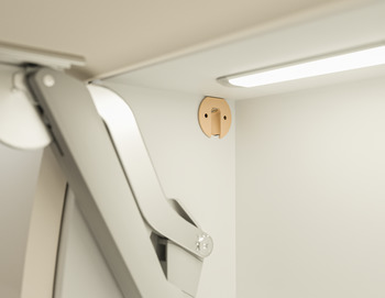 Connecting Fitting Recessed Plastic Beige - view 4
