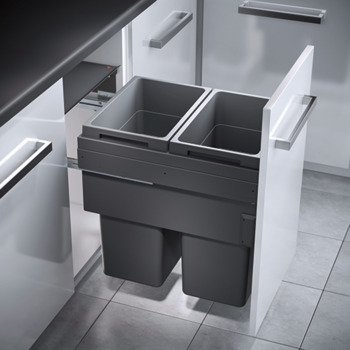 Hailo Euro-Cargo 450 Bin 2x38L Dk