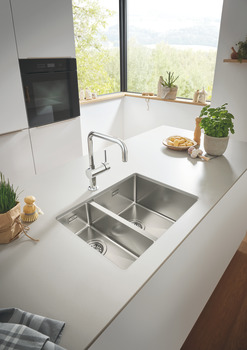 Sink GROHE K700 1.5 bowl Half bowl position: Left - view 4
