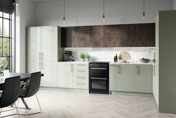 Range Cooker 600 mm Rangemaster Professional+ 60 NEXSE110EICB/C - Charcoal black - view 3