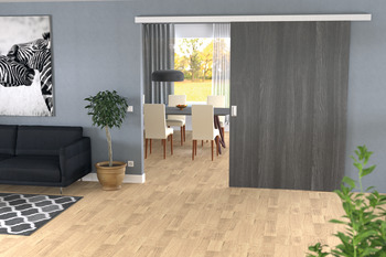 Fitting Set for Sliding Interior Doors Hawa-Junior 80/Z Top hung system For 1 door without SoftMove 80 - view 3