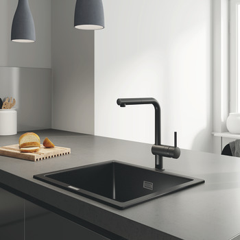 Sink Single Bowl GROHE K700 Stainless steel model 31 588 SD0 - view 3