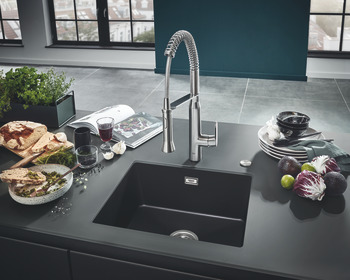 Sink Single Bowl GROHE K700 Stainless steel model 31 588 SD0 - view 5