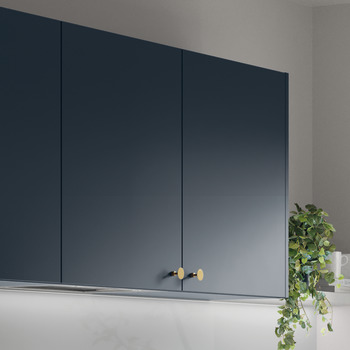 Slab Door Matt Midnight Blue Aspekt Skye Drawerline door 570 x 446 mm