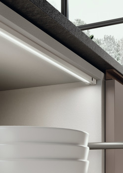 LED Strip Light 24 V Length 461-961 mm Rated IP20 Loox Compatible Baski Ideal for drawers or side lighting in cabinets Length 561 mm to suit cabinet length 600 mm - view 2