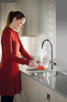 3-in-1 Filter Tap 2.1 litres C-spout Pronteau ProStream PT1101 - Polished chrome - view 3