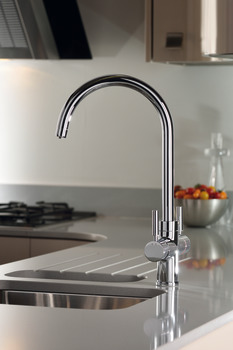 3-in-1 Filter Tap 2.1 litres C-spout Pronteau ProStream PT1101 - Polished chrome - view 4