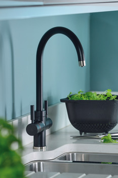 3-in-1 Filter Tap 2.1 litres C-spout Pronteau ProStream PT1104 - Matt black - view 3