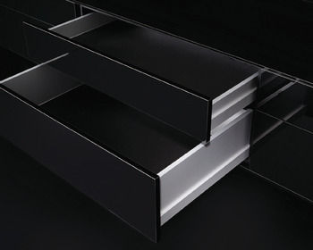 NPS Drawer Sides 63/450mm Silver 1pr - view 2