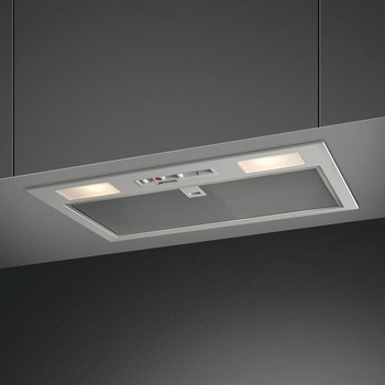 Smeg KI52E3 Canopy Hood Silver - view 2