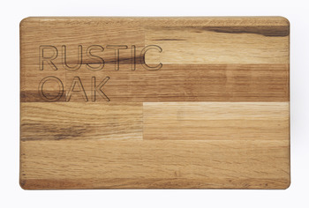 Timber Worktop for Breakfast Bar Rustic Oak 3000 x 900 x 40 mm