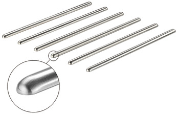 Hot Rods for Protecting Worktops Self Adhesive Zinc alloy Length 300 mm