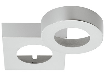 Loox5 LED2025/2026 Bezel SM D65mm Plastic Silver - view 3