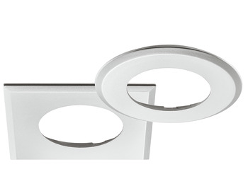 Loox5 LED2025/2026 Bezel Rectangle D65mm Plastic Stainless Steel - view 2