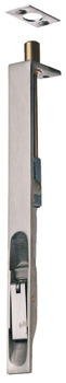 Flush Bolt Lever Action Width 19 mm Brass With bolts on one side Length x width: 203 x 19 mm polished