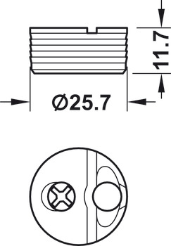 Tofix Connector Housing Plastic White - view 2