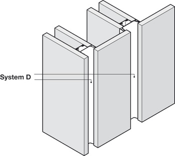 Gola System A Profile Hrz Wall 3.9m Shk AluSlv - view 5