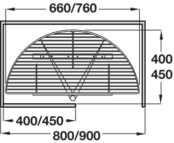 Carousel 1/2 Set 645-790mm 900 Sld Wire - view 2