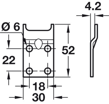 Koala Wall Fix Plate SZP - 29036920 - view 2