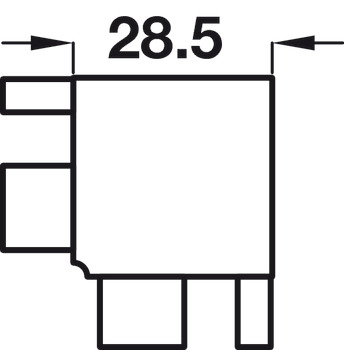 Gola System C+ Profile Conn.Int Crn Aluminium Copper - view 3