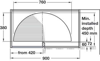 Carousel 1/2 Set 900mm 10kg Steel Wire - view 3