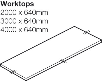 Timber Iroko WithT 2000x650x40mm - view 3