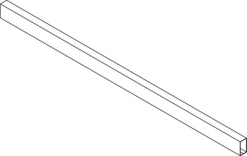 NPS Divider Rail CTL 1150mm Stn - view 3