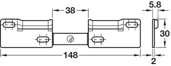 Libra H1 Cabinet Hanger Conc UH SZP - view 2