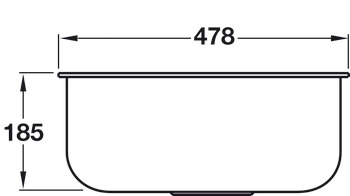 Smeg Alba UM45 1.0B Sink UH Stainless Steel - view 4