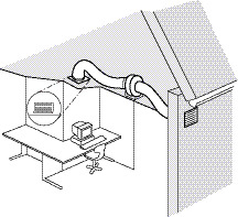 Manrose E.Fan Centrif IL Std PC/Wht - view 2