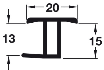 Plinth Conn Linear For PVC Plinth 150mm - view 2