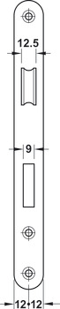 Startec Mort P.Cyl Lock Sqr 55/84mm Black - view 5