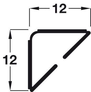 Raven Delta Seal 12mm PVC Door Set Sgl - view 2