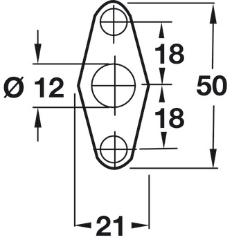 Budget Lock Escutcheon SM SZP Rainbow - view 2