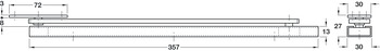 Mortice OH Limit Stay 90D Sgl/Dbl SZP - view 2
