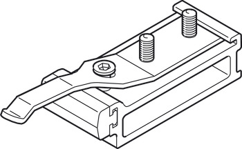 Fitting Set for Sliding Interior Doors Hawa-Junior 120/A Top hung system For 1 door - view 3