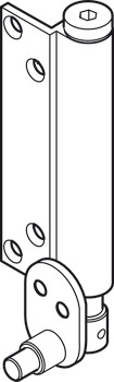 Internal Pivot Hinge for Folding Patio Doors Slido Fold 100 Top hung end folding system Gold finish