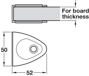 Challenger Channel Bracket 19-21mm SAA - view 2