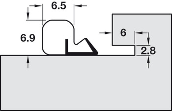 Aquatex P6 Seal 25m Brown - view 2